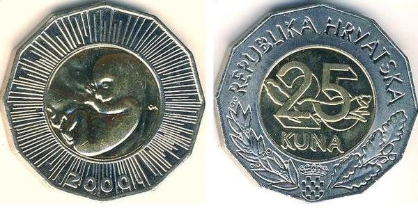 25 kuna (Feto Humano)