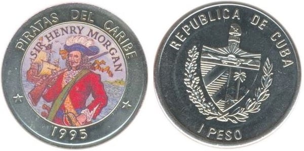 1 peso (Piratas del Caribe-Sir Henry Morgan)