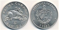1 peso (Fauna Cubana-Almiqui)