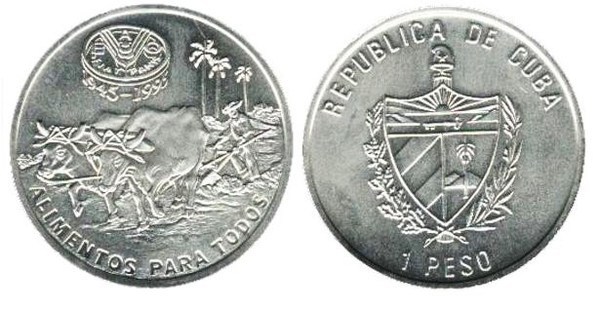 1 peso (50 Aniversario de la FAO)