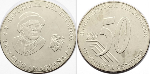 50 centavos (Tránsito Amaguaña)