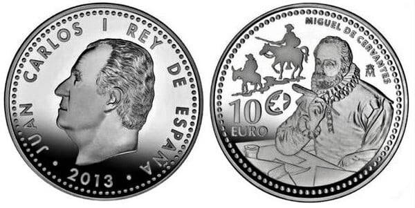 10 euro (Miguel de Cervantes)