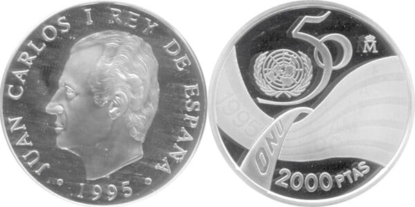 2.000 pesetas (50 Aniversario de la ONU)