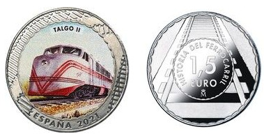 1,5 euro (Talgo II)