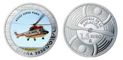 1,5 euro (AS332 Super Puma)