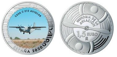 1,5 euro (Casa C-212 Aviocar)