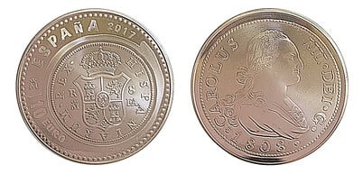 10 euro (8 Reales de Carlos IV)