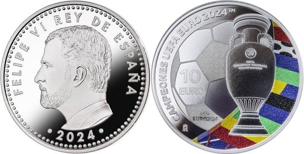 10 euro (Campeones de la UEFA 2024)