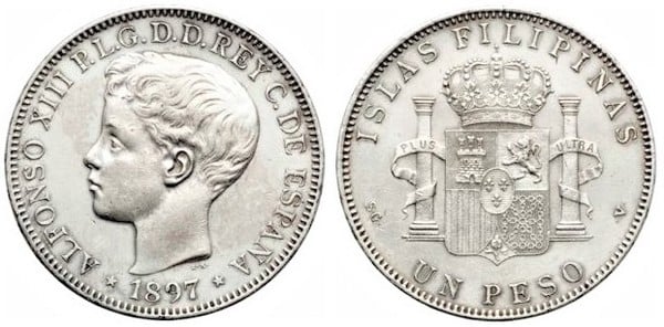 1 peso (Periodo Colonial Español)