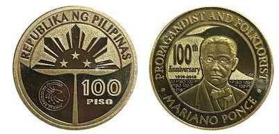 100 piso (Centenario del nacimiento de Mariano Ponce)