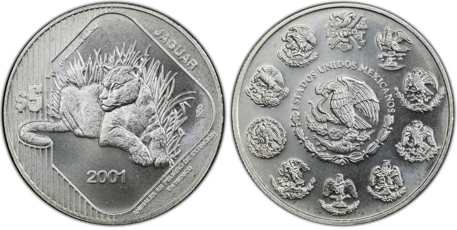 5 pesos (Jaguar)