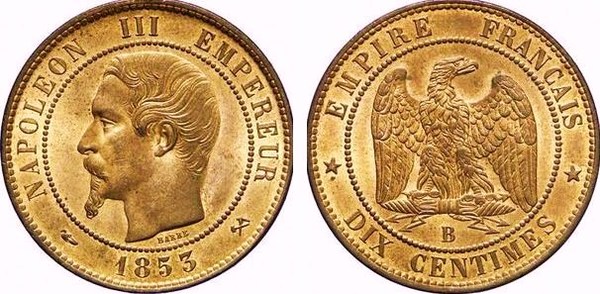 10 centimes (Napoleón III)