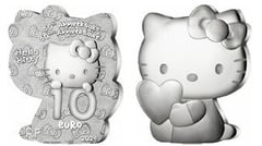 10 euro (50 aniversario del nacimiento de Hello Kitty)