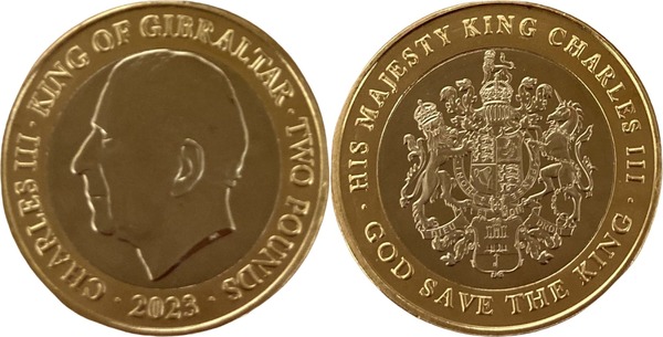 2 pounds (Coronación del Rey Carlos III)