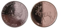 10 pence (Ciervo Rojo)