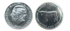 10 pence (Vaca de las Tierras Altas)