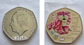 50 pence (50 aniversario de Bagpuss)