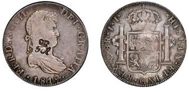 6 shillings 1 penny- Contramarca ( Asentamientos británicos en la bahía de Honduras)