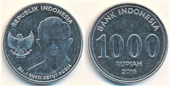 1.000 rupiah (I Gusti Ketut Pudja)