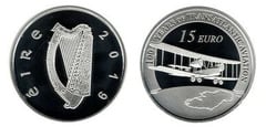 15 euro (Centenario del primer vuelo transatlántico.)