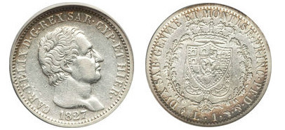 1 lira (Carlo Felice)