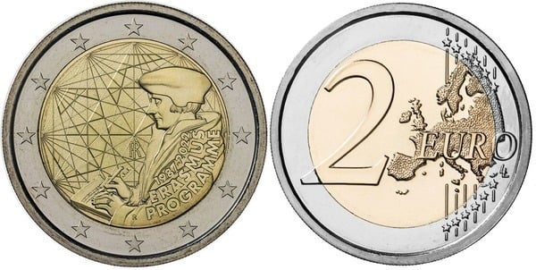 2 euro (35 Aniversario del Programa Erasmus)