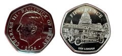 50 pence (Brigada de Bomberos - London)