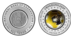 100 tenge (EURO 2024 Alemania)