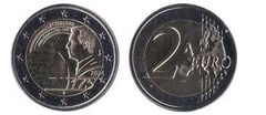 2 euro (Henri I Guillaume II - Versión Holograma)