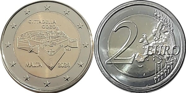 2 euro (Ciudadela de Gozo)