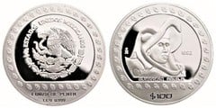 Moneda 100 pesos (Guerrero Águila) 1992 de México | Foronum