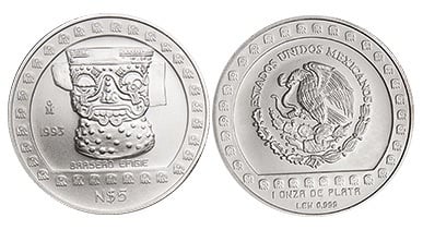 5 Nuevos Pesos (Brasero Efigie)