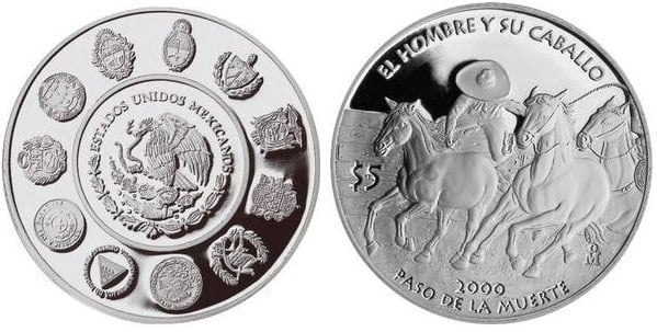 5 pesos (El Hombre y su Caballo)