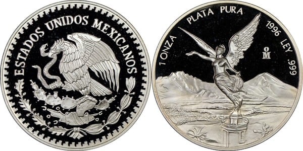 1 onza (Libertad)