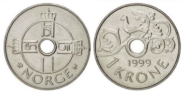 1 krone (Harald V)