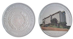 1 guaraní (35 aniversario del edificio del Banco Central del Paraguay)