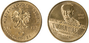 2 zlote (Ernest Malinowski)