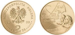 2 zlote (Solidaridad)