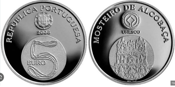 5 euro (Monasterio de Alcobaça)