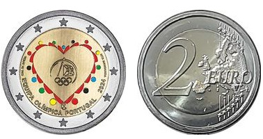 2 euros (Equipo Olimpico-Color)