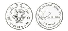 250 riyals (4ª Conferencia Ministerial de la OMC - Doha 2001)