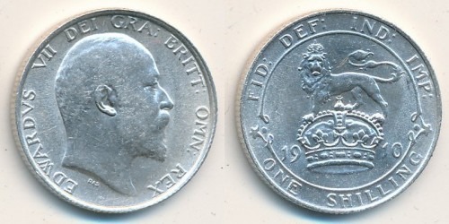 1 shilling (Edward VII)