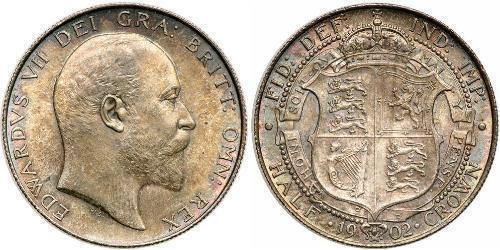 1/2 crown (Edward VII)