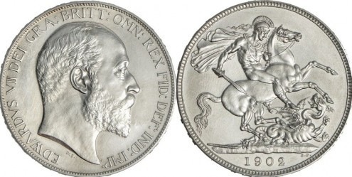 1 crown (Edward VII)