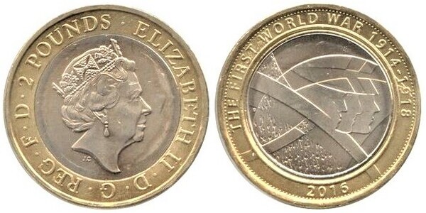 2 pounds (La Armada Británica en la I Guerra Mundial)