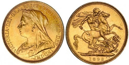 1 sovereign (Victoria)