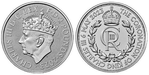 2 pounds (Coronación de Carlos III)