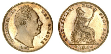 1 farthing (William IV)