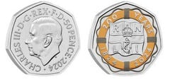 50 pence (200 aniversario del RNLI-Color)