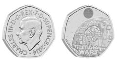 50 pence (Estrella de la Muerte II)